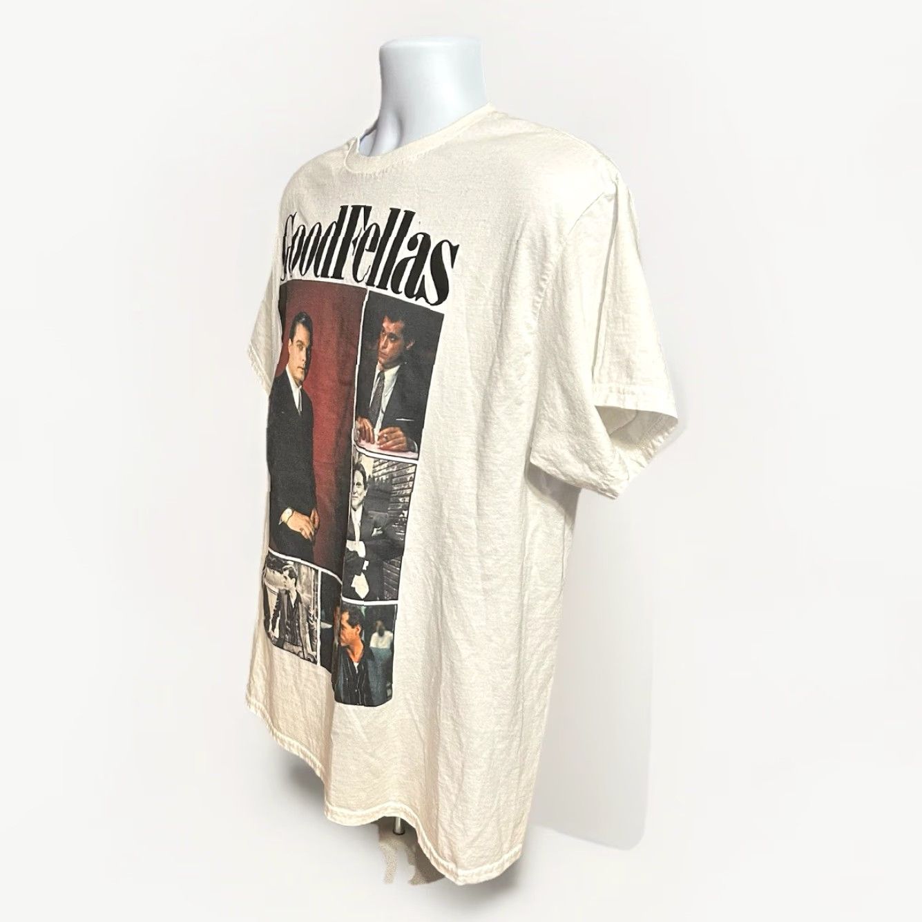 Doublet Goodfellas Movie Shirt Men L White Short Sleeve Crew Neck Double-Sided Logo Vintage No Size US L / EU 52-54 / 3 - 3 Thumbnail