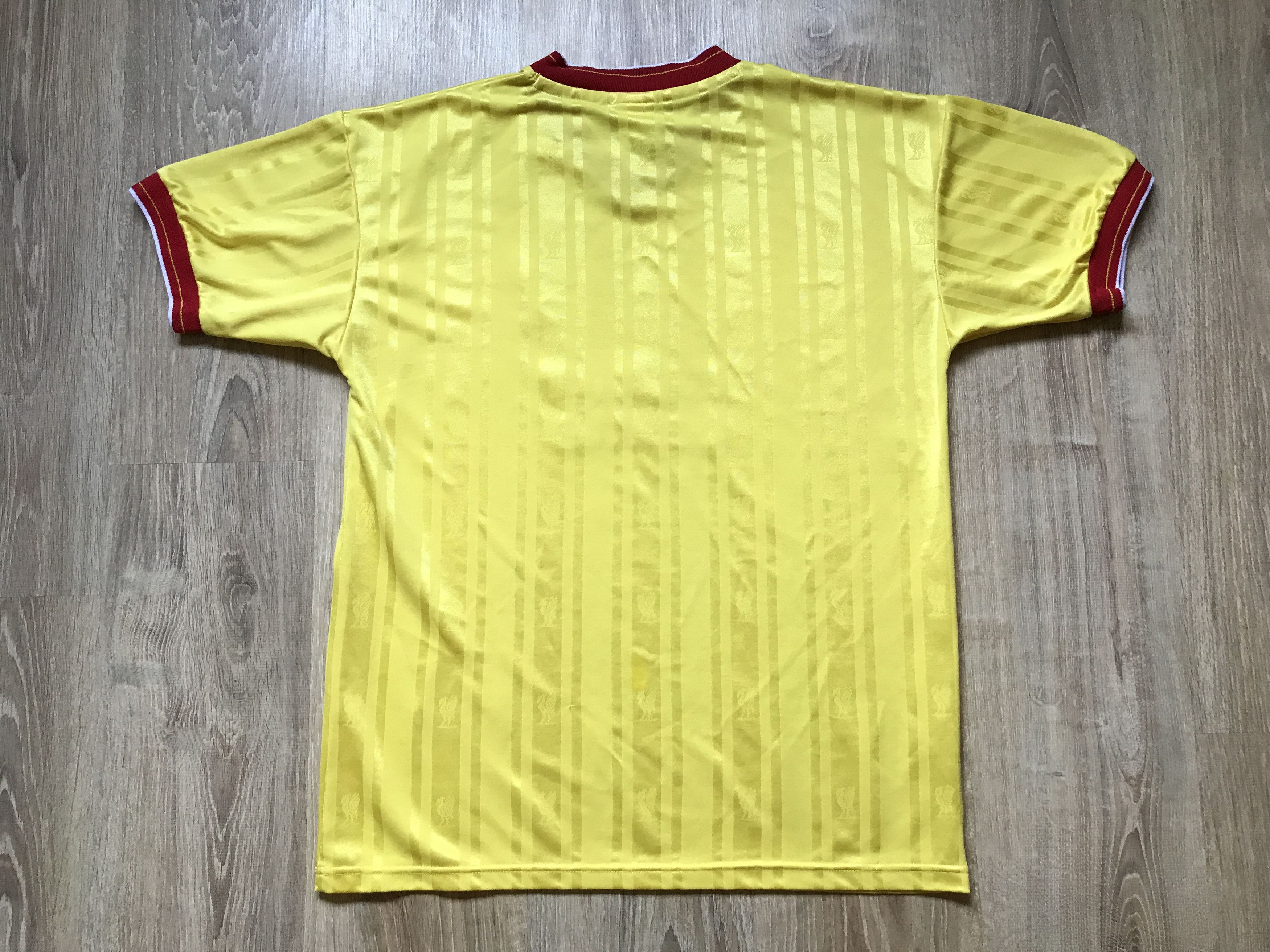 Vintage Score Draw Liverpool Retro Jersey Size US L / EU 52-54 / 3 - 2 Thumbnail