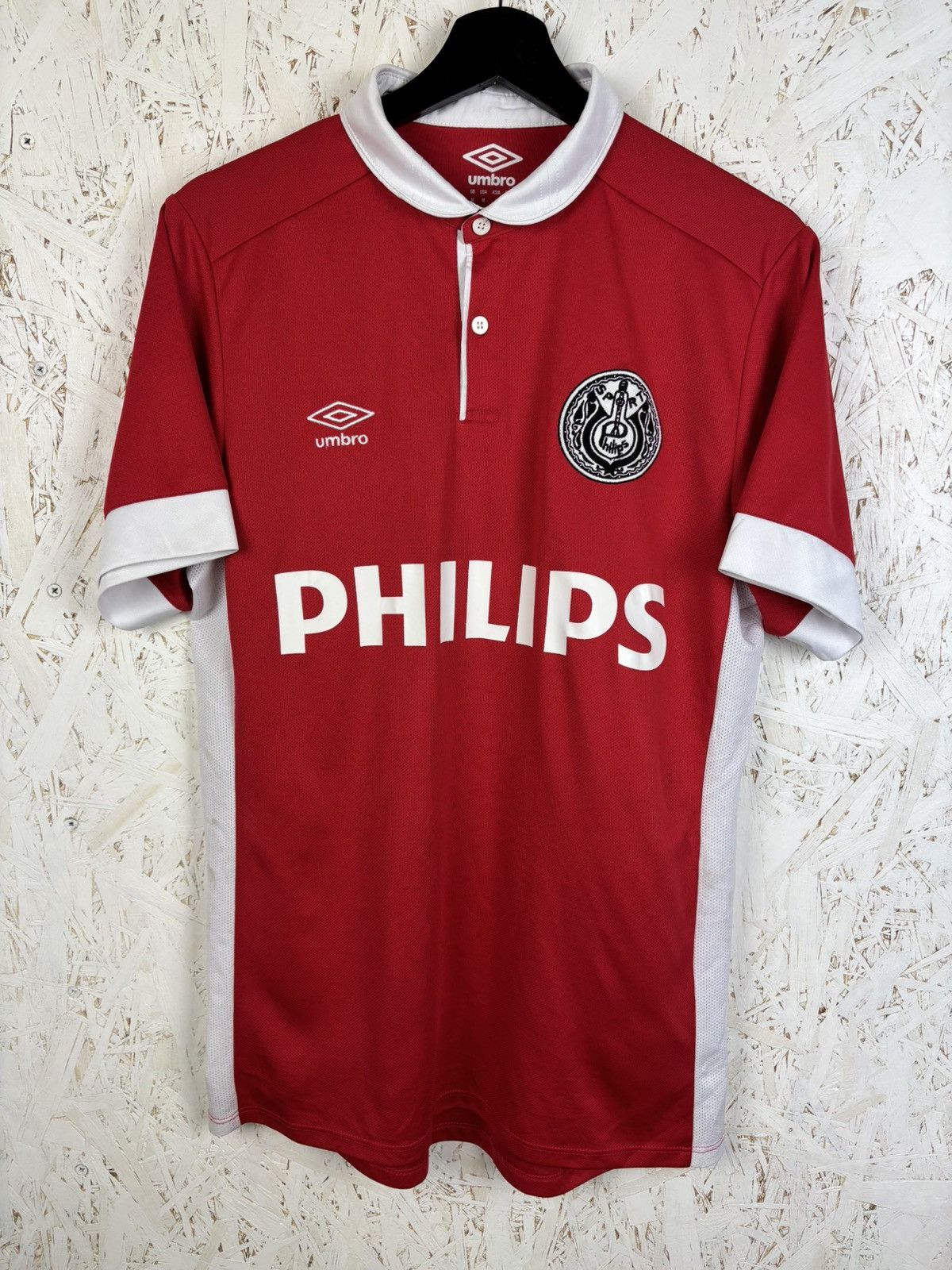 Umbro PSV Eindhoven Umbro Heritage 2016 Fourth Soccer Jersey M Red Size US M / EU 48-50 / 2 - 1 Thumbnail
