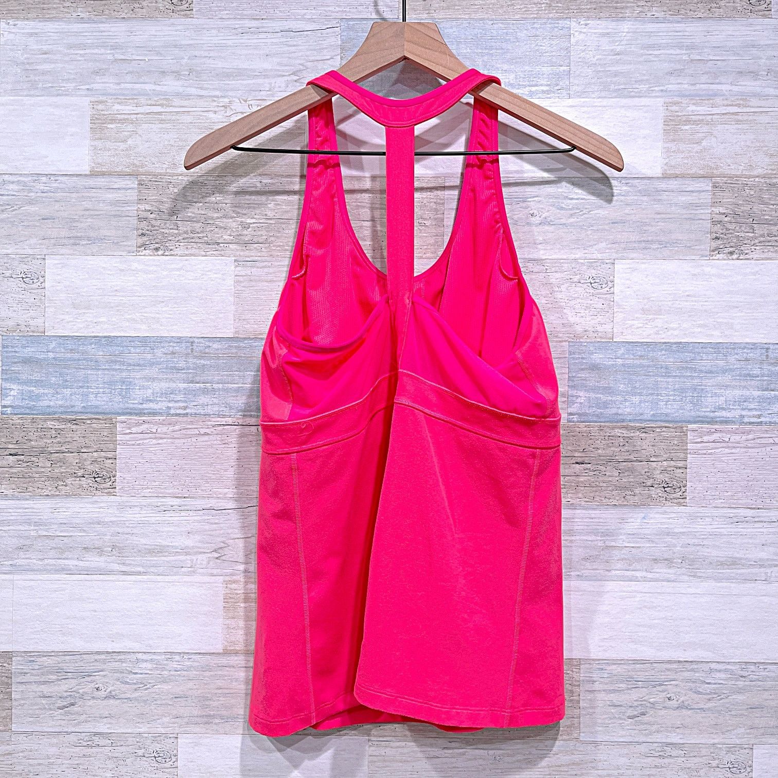 Athleta Athleta Built In Bra Tank Top Hot Pink Racerback Active XL Size XL / US 12-14 / IT 48-50 - 4 Thumbnail