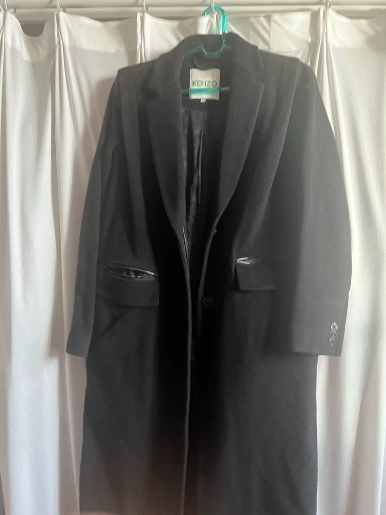Kenzo KENZO Cashmere coat Size XS / US 0-2 / IT 36-38 - 1 Thumbnail