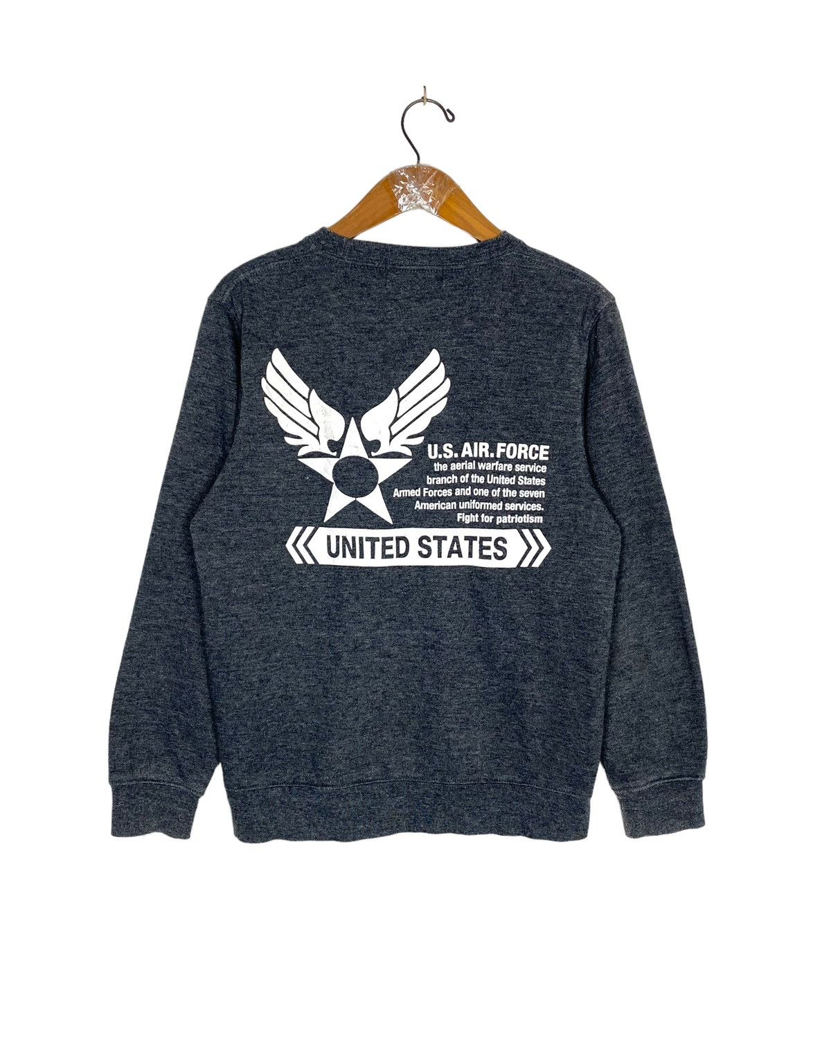 Japanese Brand Rare‼️ United States Air Force Sweatshirt Big Logo Size US S / EU 44-46 / 1 - 1 Thumbnail