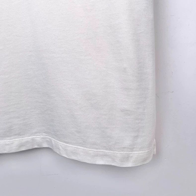 Gucci Gucci Logo cherry embroidery round-neck beige cotton short- Size US XS / EU 42 / 0 - 5 Thumbnail