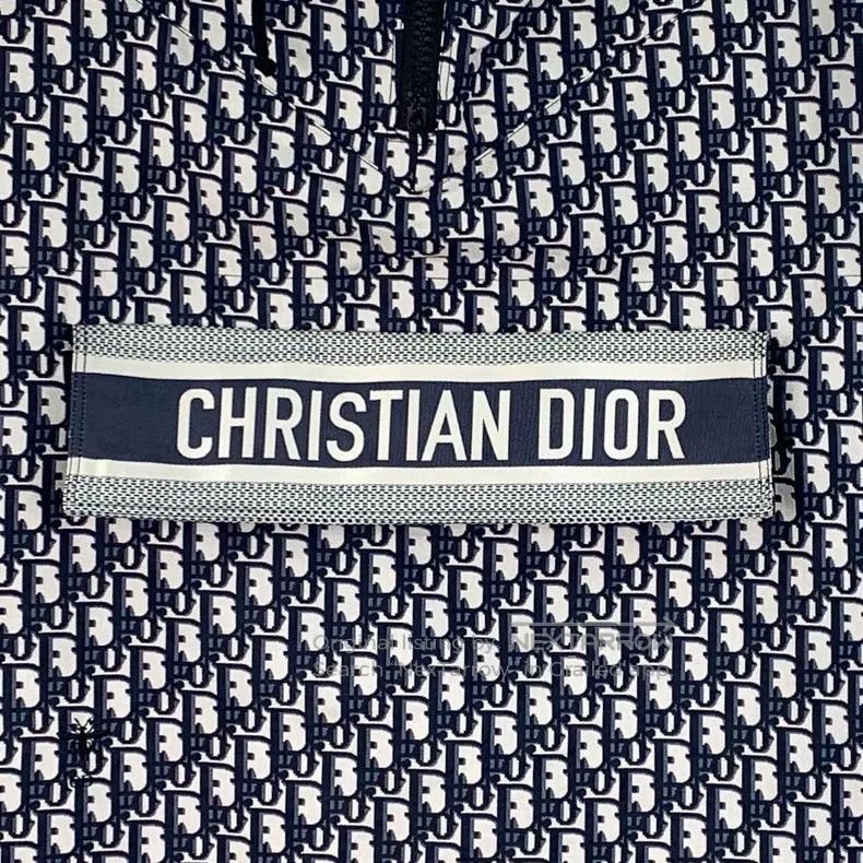 Dior Dior Colour-blocking logo jacquard full print hooded draws Size XS / US 0-2 / IT 36-38 - 4 Thumbnail