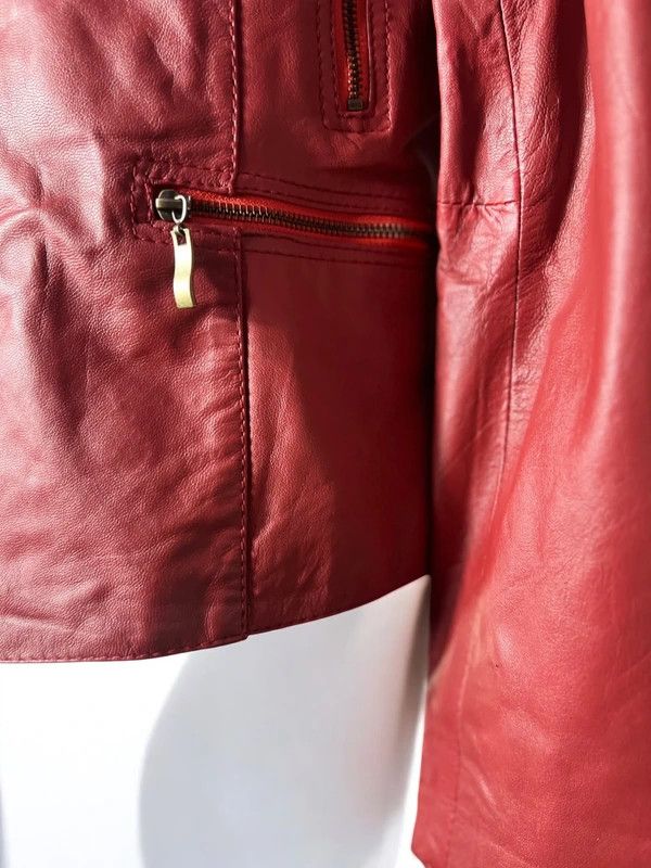 Other Adsbøl Skin Leather Jacket Women's M, Rock & Classic Vibe Size M / US 6-8 / IT 42-44 - 3 Thumbnail