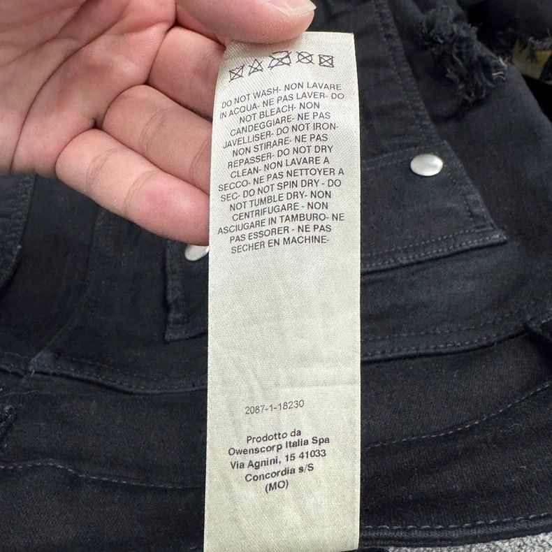 Rick Owens Rick Owens Knife cuts destroy torn jeans Size US 44 / EU 60 - 5 Thumbnail