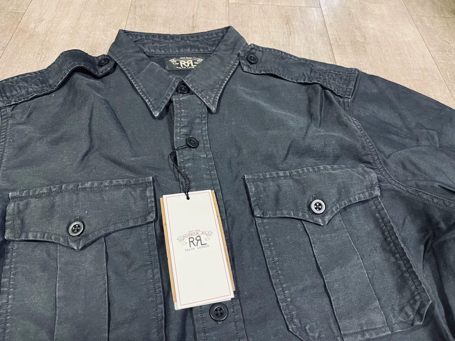 RRL Ralph Lauren RRL Military Shirt Jacket Size US M / EU 48-50 / 2 - 1 Thumbnail