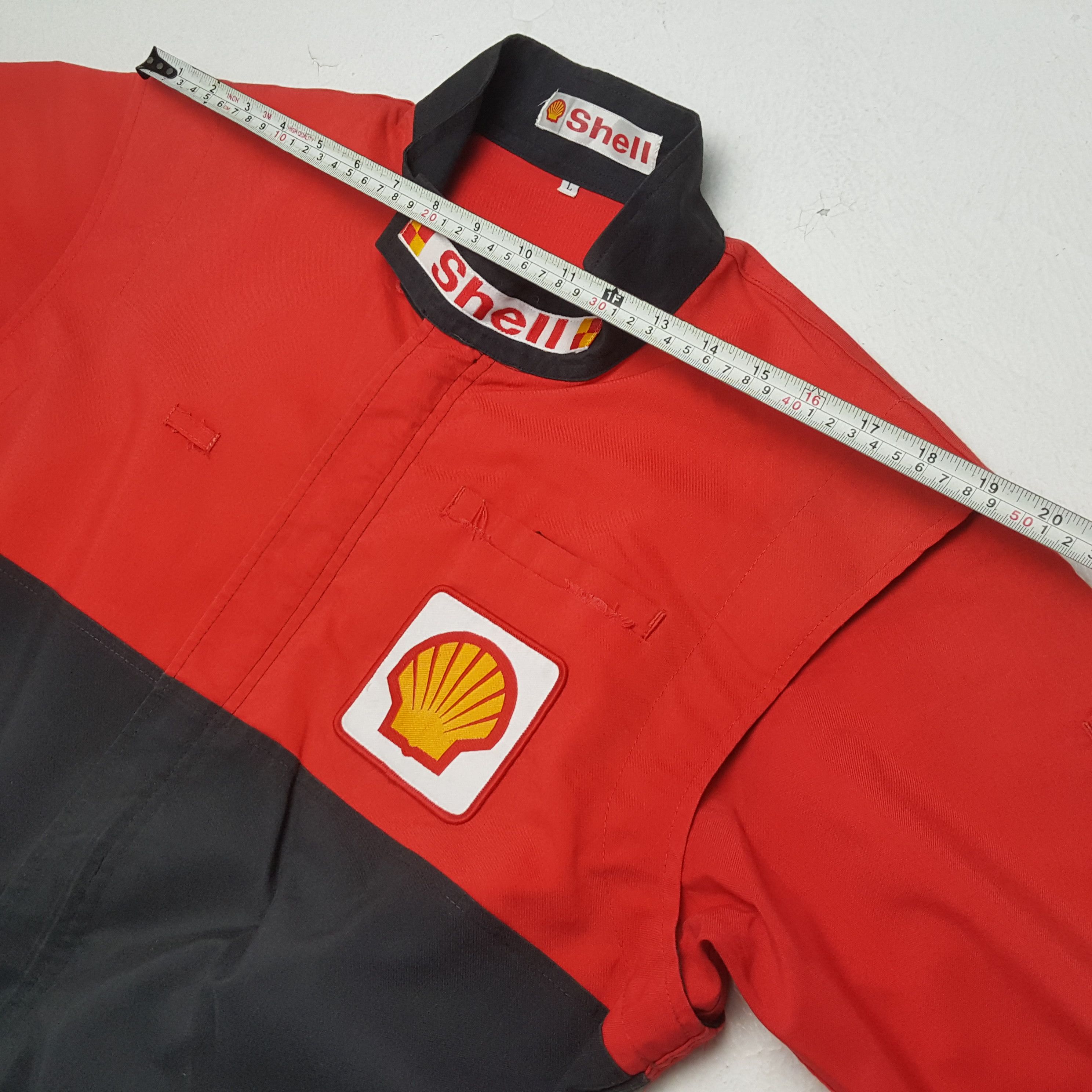 Vintage SHELL Racing Workwear Style Coverall Jacket Size US M / EU 48-50 / 2 - 9 Thumbnail