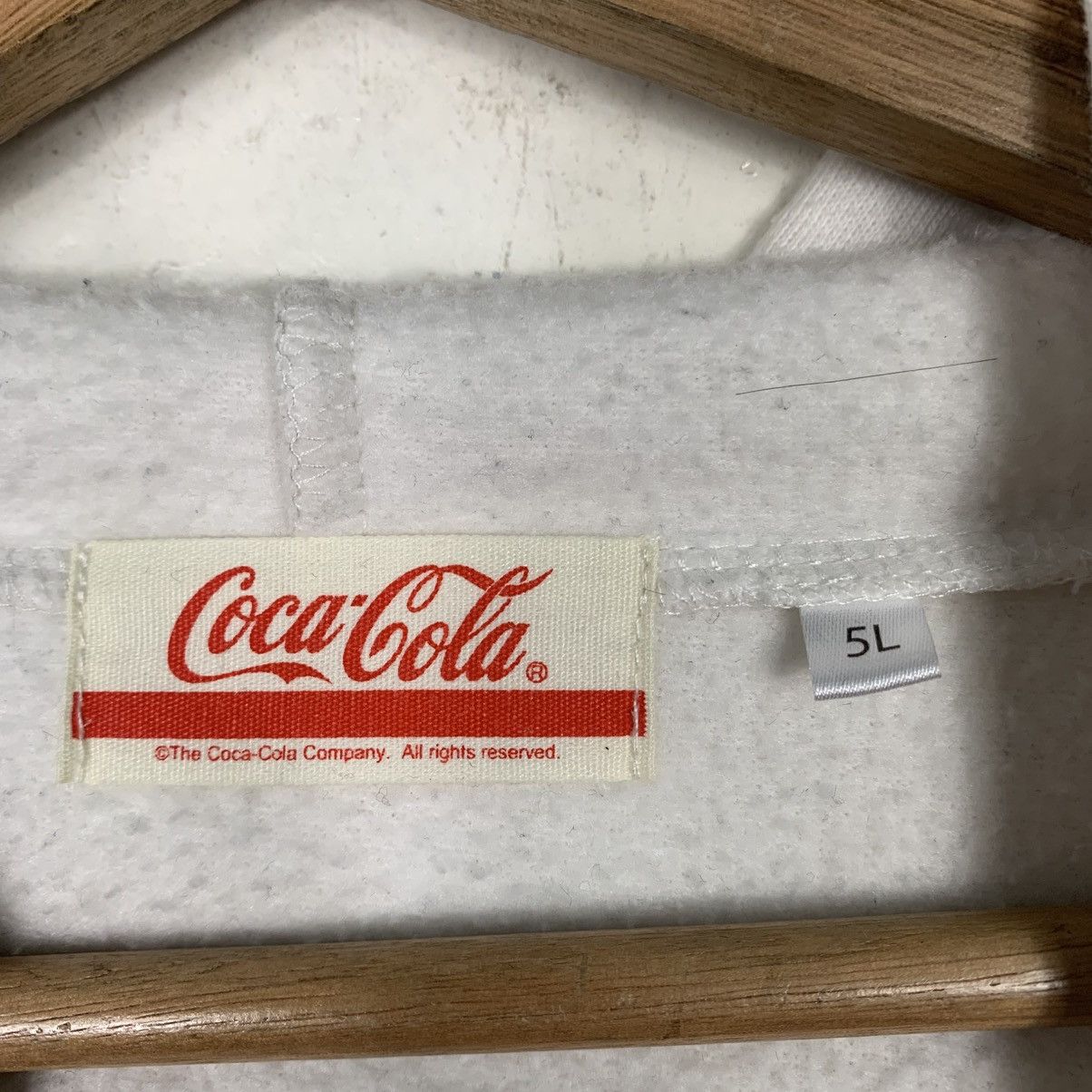 Coca Cola Coca Cola Big Logo Pullover Hoodie Size US L / EU 52-54 / 3 - 14 Thumbnail