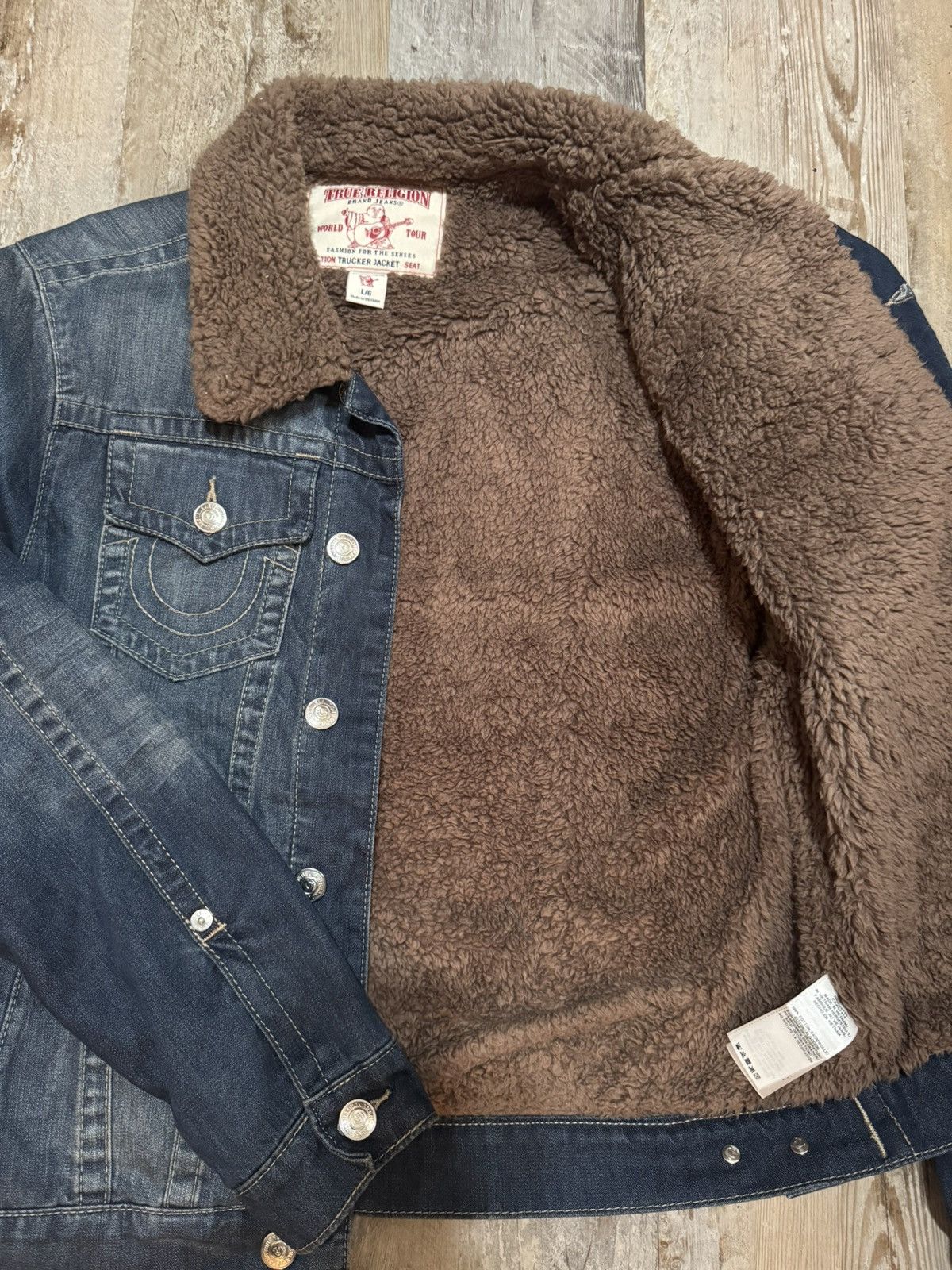 True Religion True Religion Trucker Jacket Size US L / EU 52-54 / 3 - 3 Thumbnail