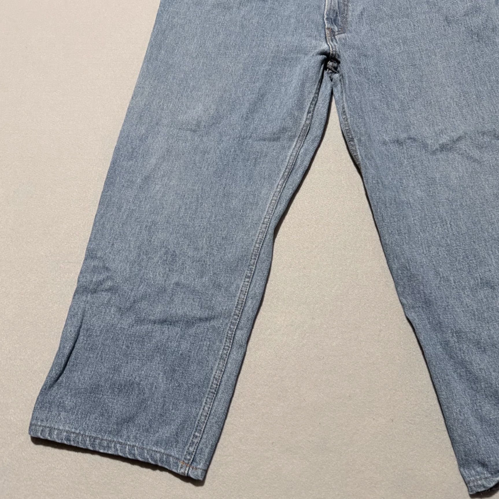 Levi's Levi’s 550 Jeans Men Blue Denim Straight Relaxed Fit Classic Zip Fly - 44x30 Size US 44 / EU 60 - 5 Thumbnail