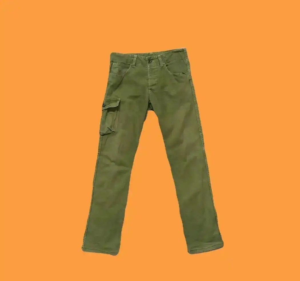 image of Archival Clothing x John Bull Stealsvintage John Bull Utility Military Cargo Pants W30 in Green