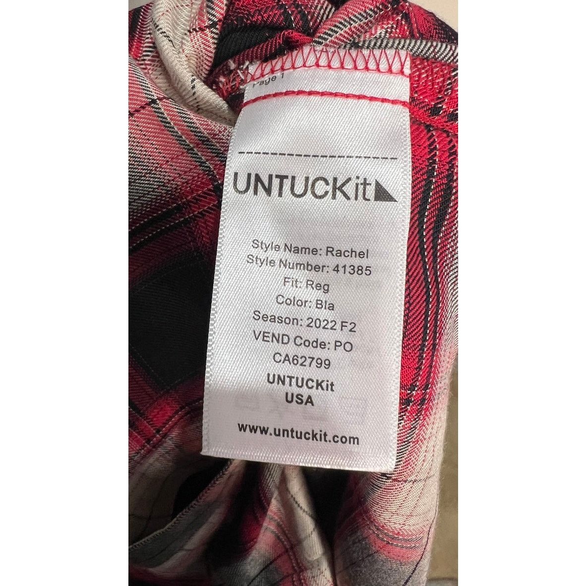 UNTUCKit UNTUCKit Women's Plaid Wrap Dress Size 8 Knee Length Size M / US 6-8 / IT 42-44 - 11 Thumbnail