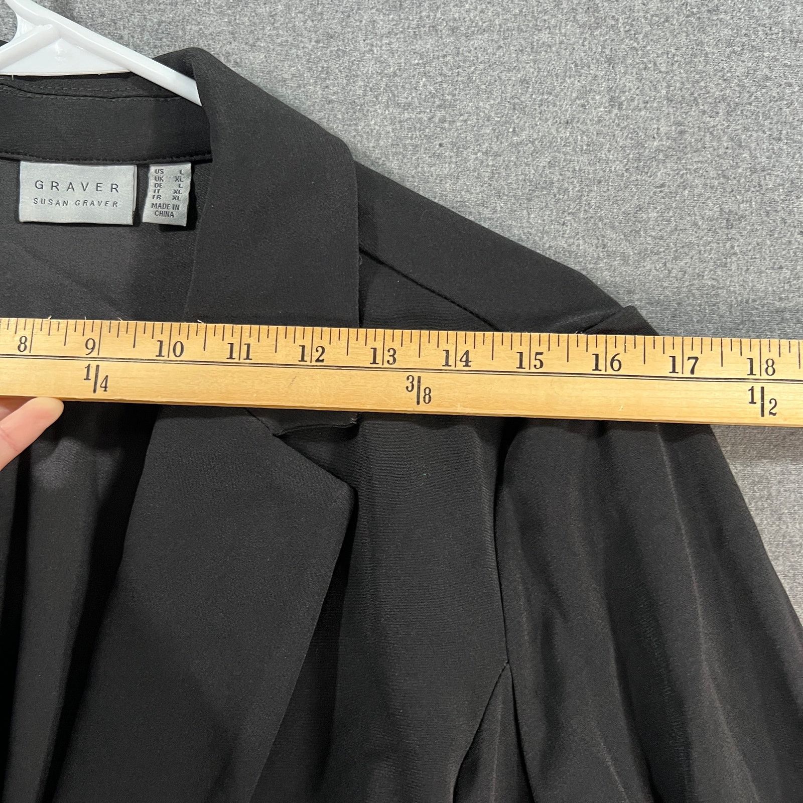 Other GRAVER Susan Graver LK Fusion 3/4 Sly Cutaway Size L / US 10 / IT 46 - 8 Thumbnail