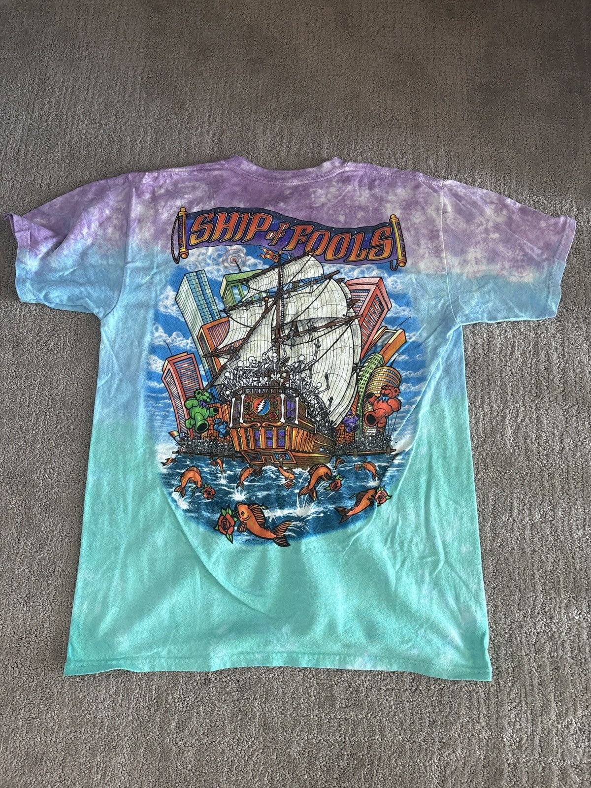 Grateful Dead × Liquid Blue × Vintage Y2K Grateful Dead Liquid Blue T-shirt Size US M / EU 48-50 / 2 - 2 Thumbnail