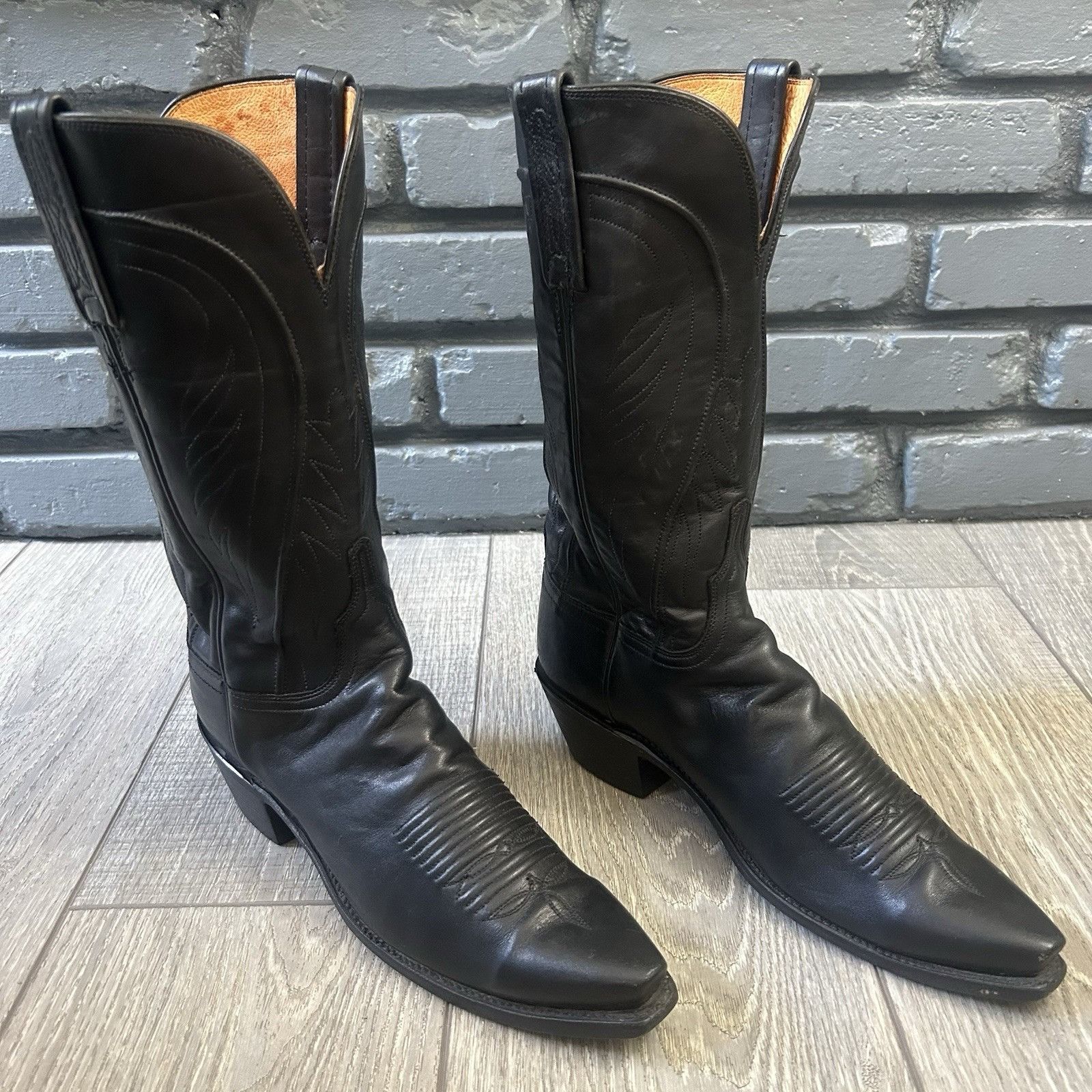 Lucchese N460554 Black 1883 Cowboy Boots Womens 9.5 B, Women's — image 3 of 6