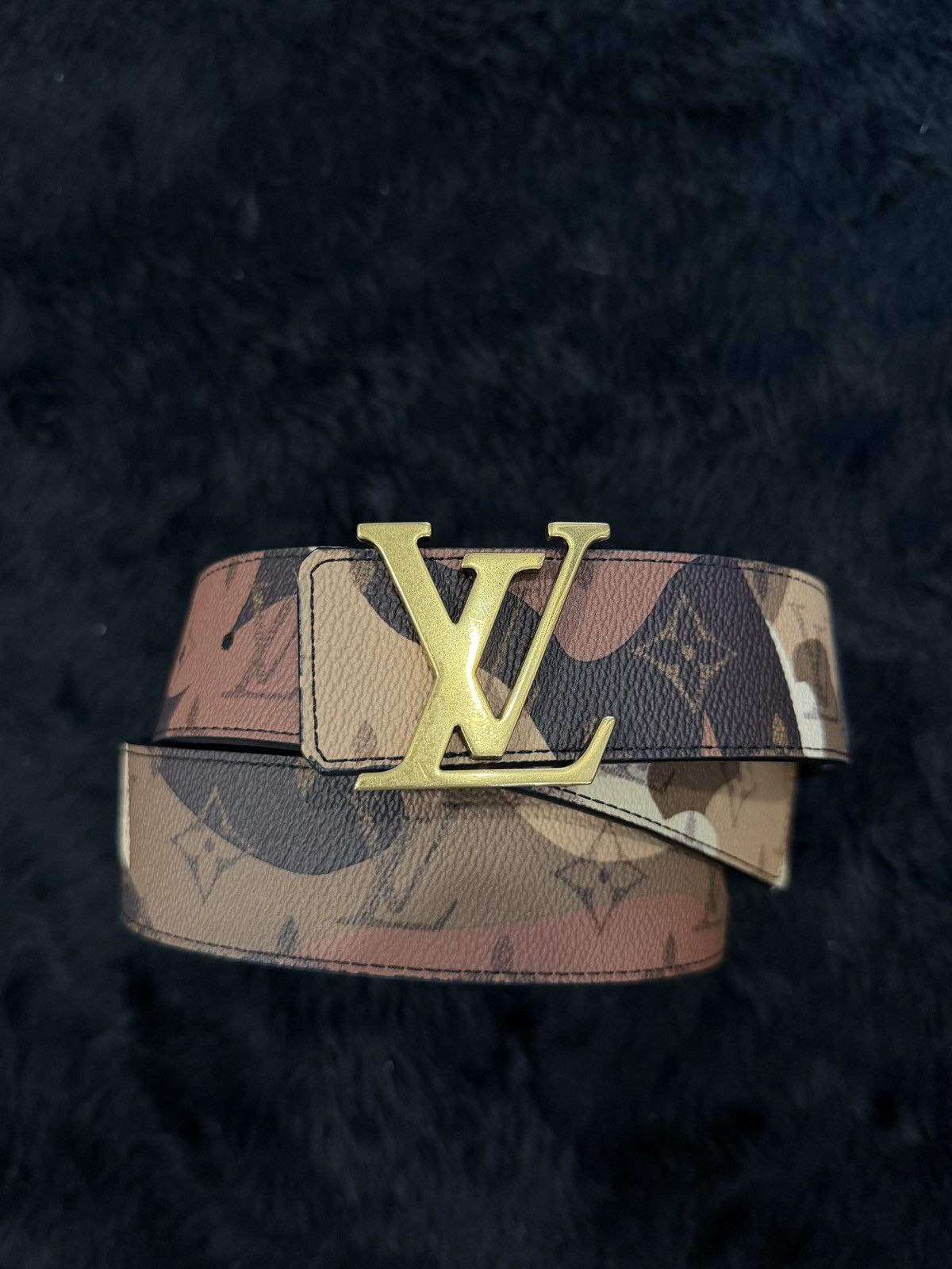 Louis Vuitton Louis Vuitton x Kid Super monogram portrait belt Size 32 - 1 Thumbnail