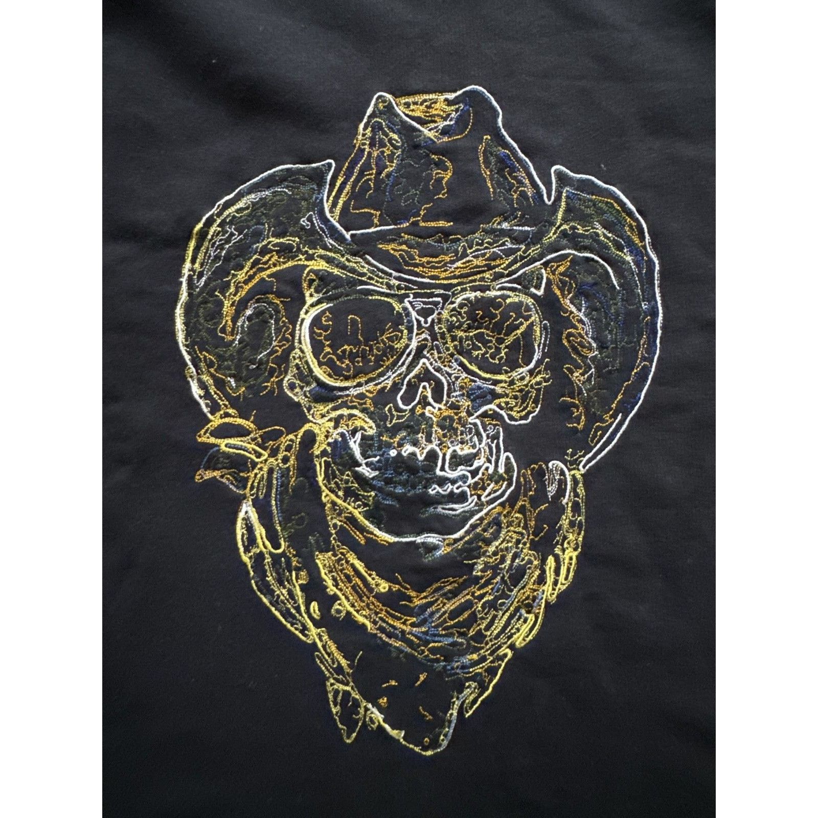 Our Legacy Our Legacy Neon Skull sweatshirt Size US M / EU 48-50 / 2 - 2 Thumbnail