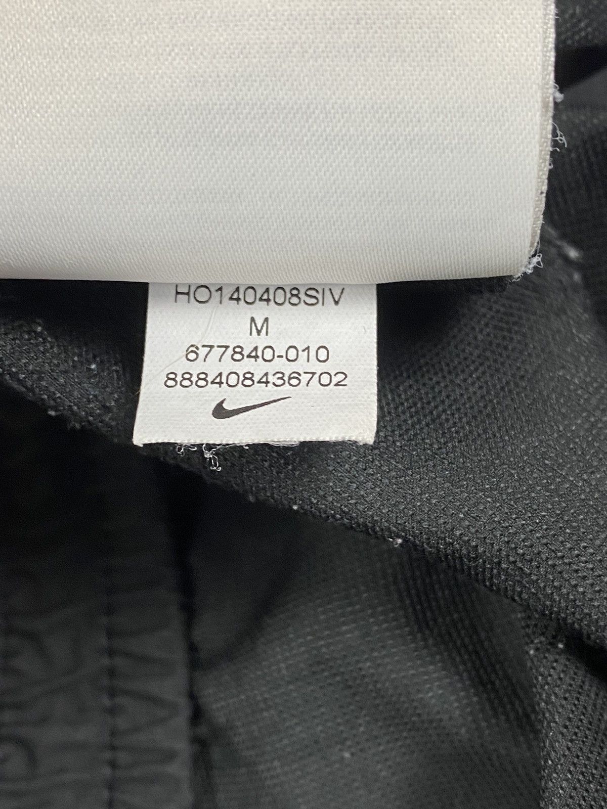 Nike × Vintage Vintage 00s Nike swoosh y2k nylon drill track pants Size US 31 - 15 Thumbnail