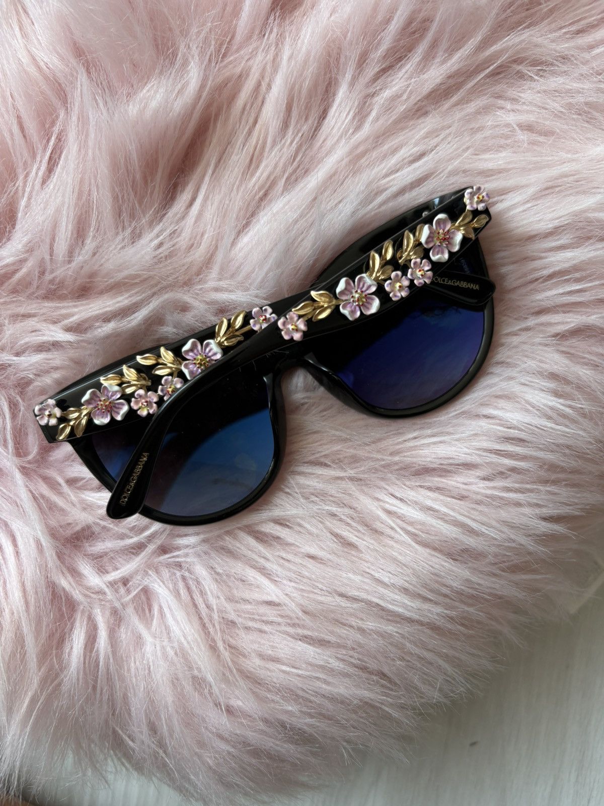 Dolce & Gabbana Dolce Gabbana Almond Flowers Sunglasses Size ONE SIZE - 13 Thumbnail