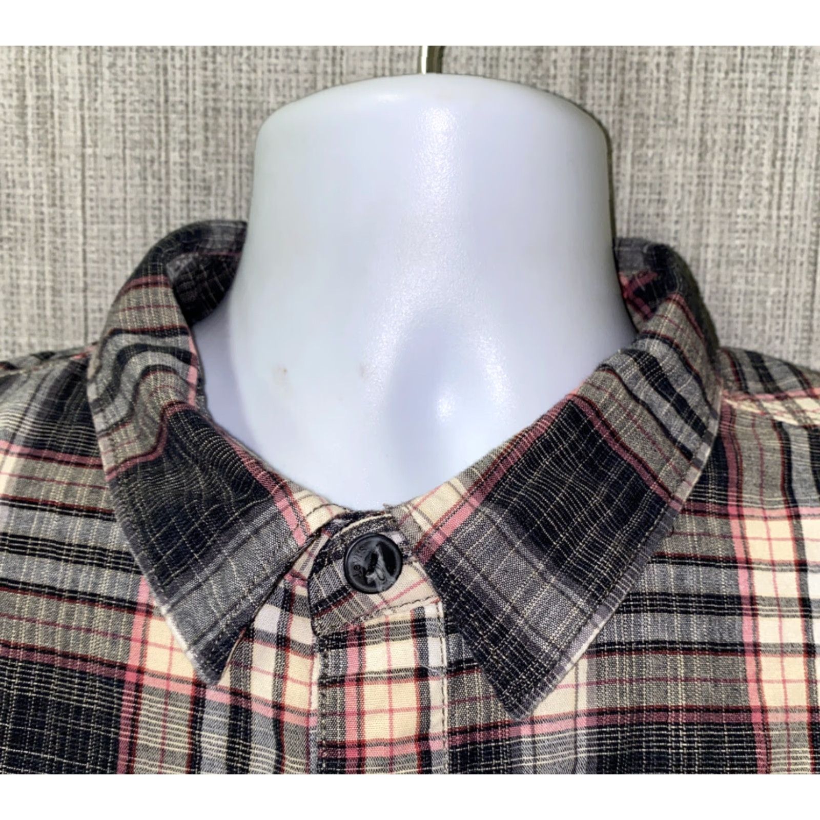 Levi's Levi’s Mens Multi Color Plaid Long Sleeve Button Front Shirt XL Regular Men Size US XL / EU 56 / 4 - 3 Thumbnail