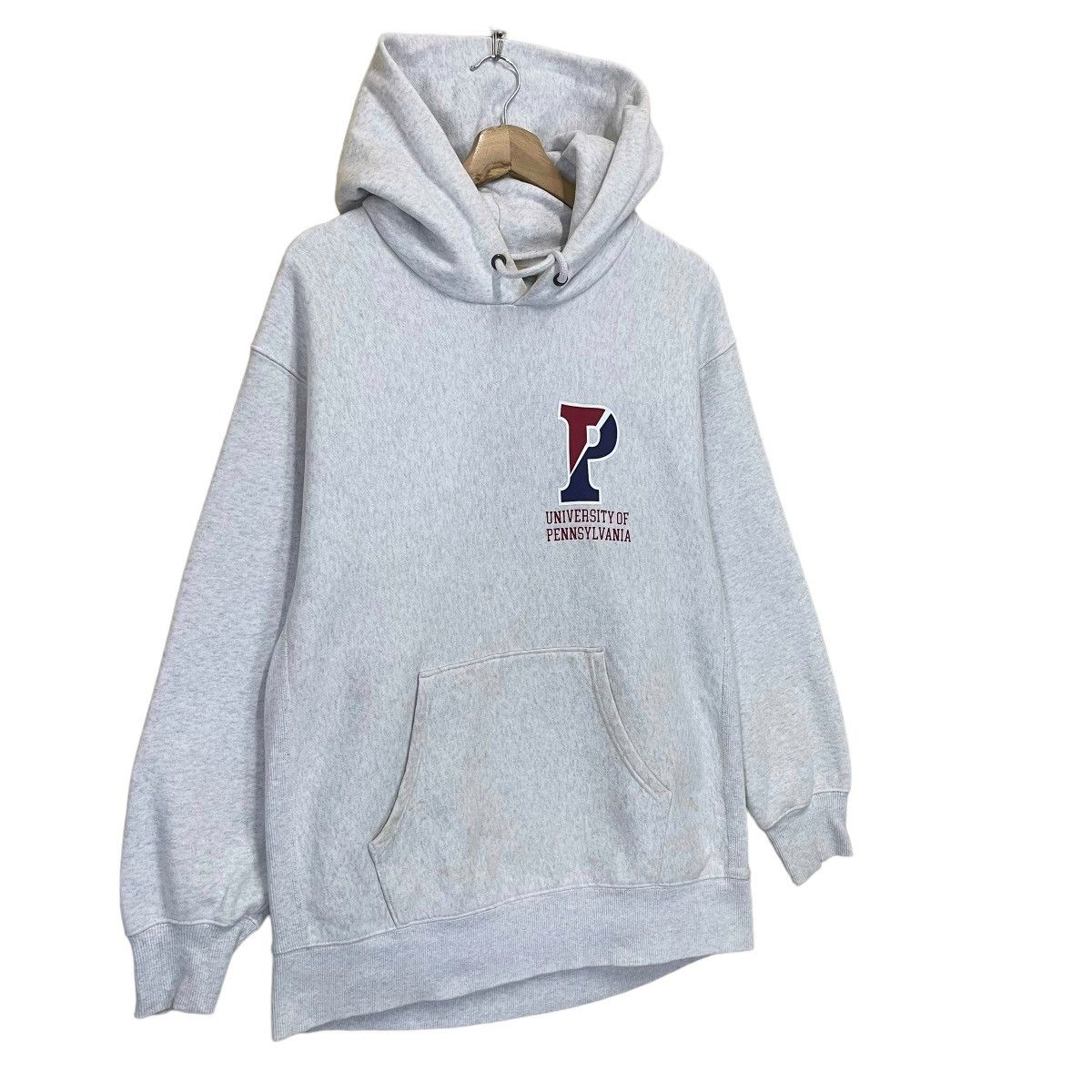 Vintage Vintage 90’s University Of Pennsylvania Crewneck Hoodie Size US M / EU 48-50 / 2 - 2 Thumbnail