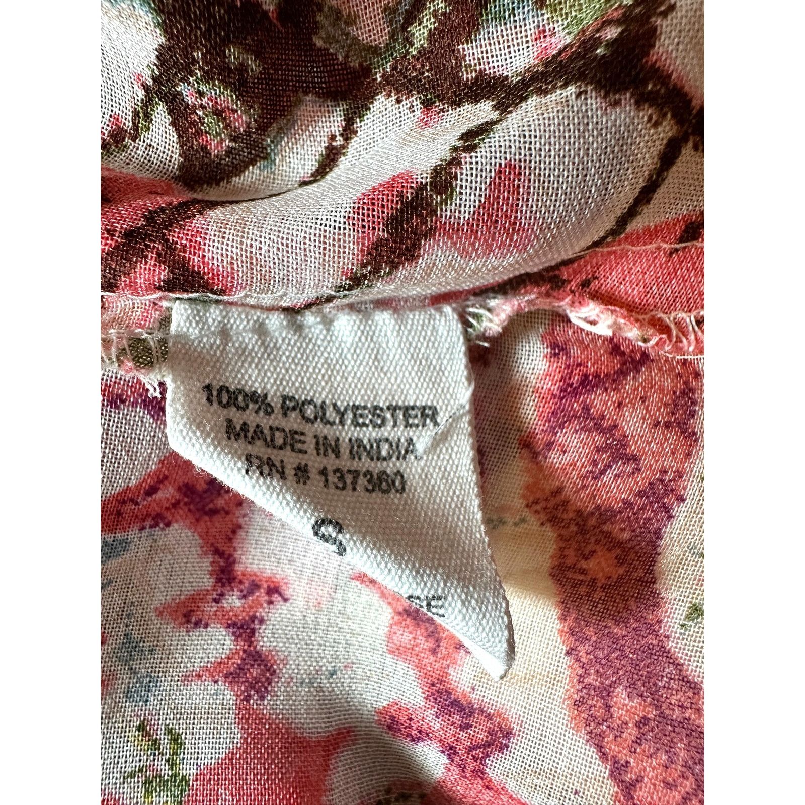 Other Live 4 Truth Floral Crop Top with Exaggerated Bell Sleeves S Size S / US 4 / IT 40 - 13 Thumbnail
