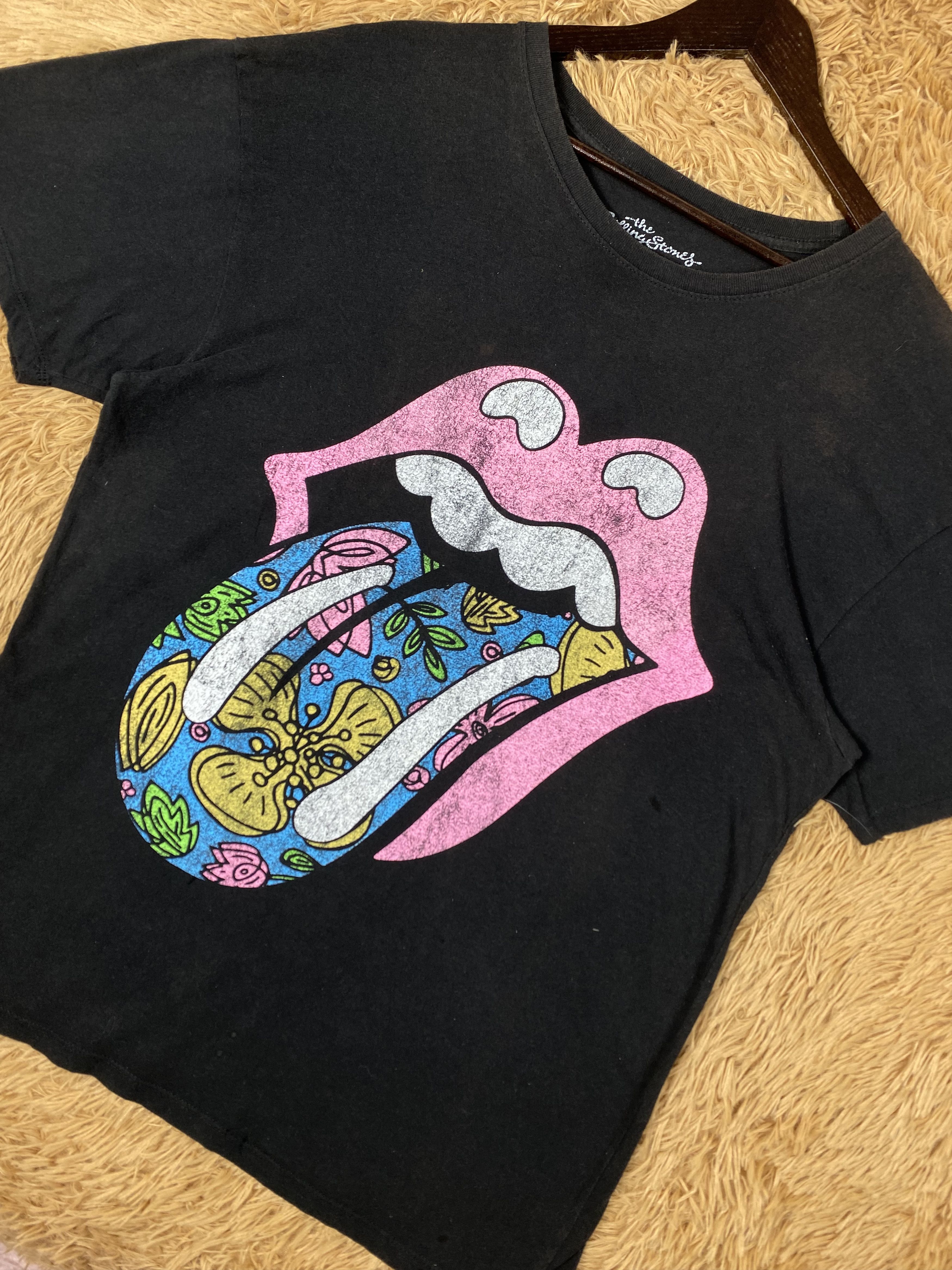 The Rolling Stones Vintage The Rolling Stones Shorts Sleeve T-Shirts PT0094 Size US M / EU 48-50 / 2 - 2 Thumbnail
