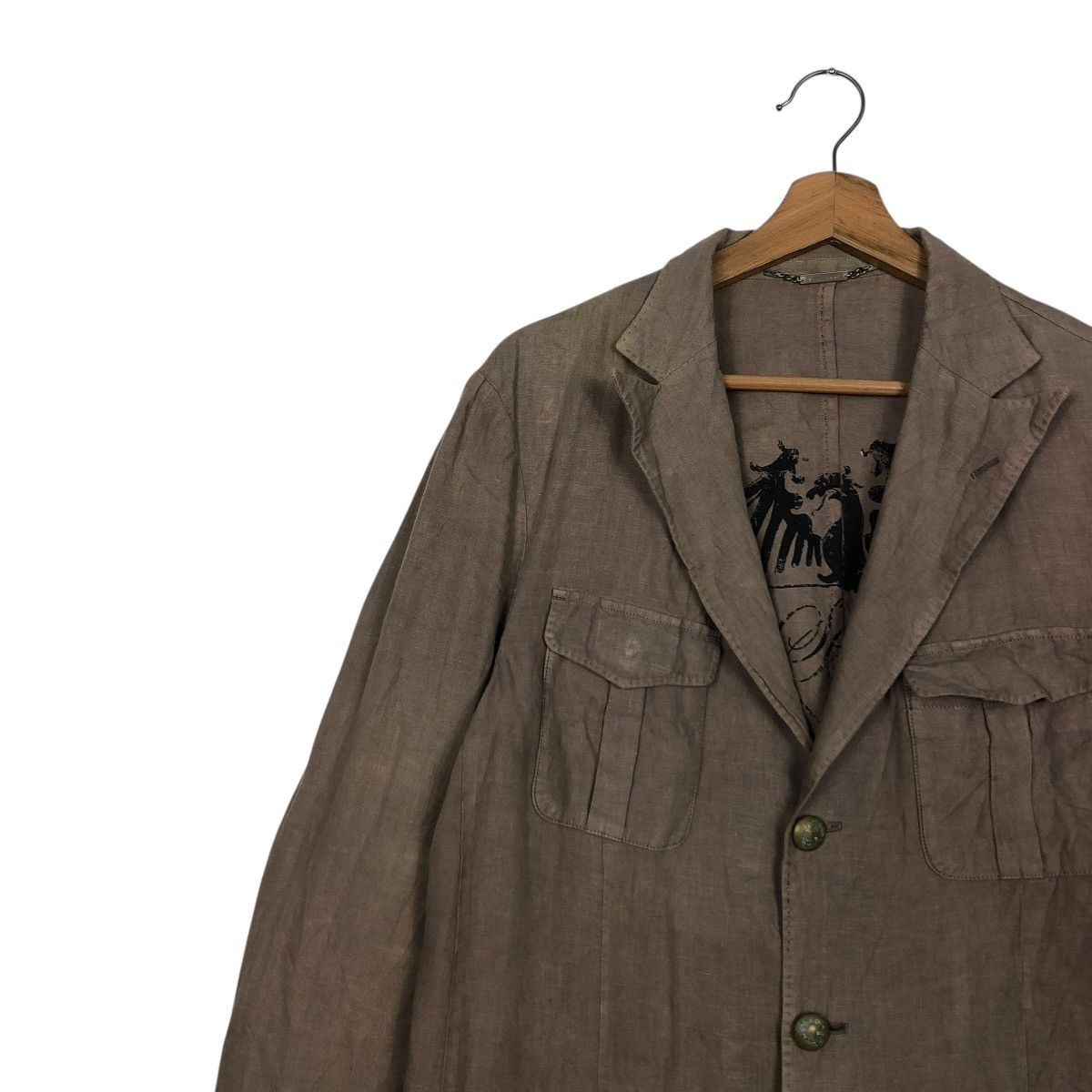 Japanese Brand 🔥VINTAGE CHORE WORK JACKET SABI SABI ISSEY MIYAKE Size US M / EU 48-50 / 2 - 10 Thumbnail