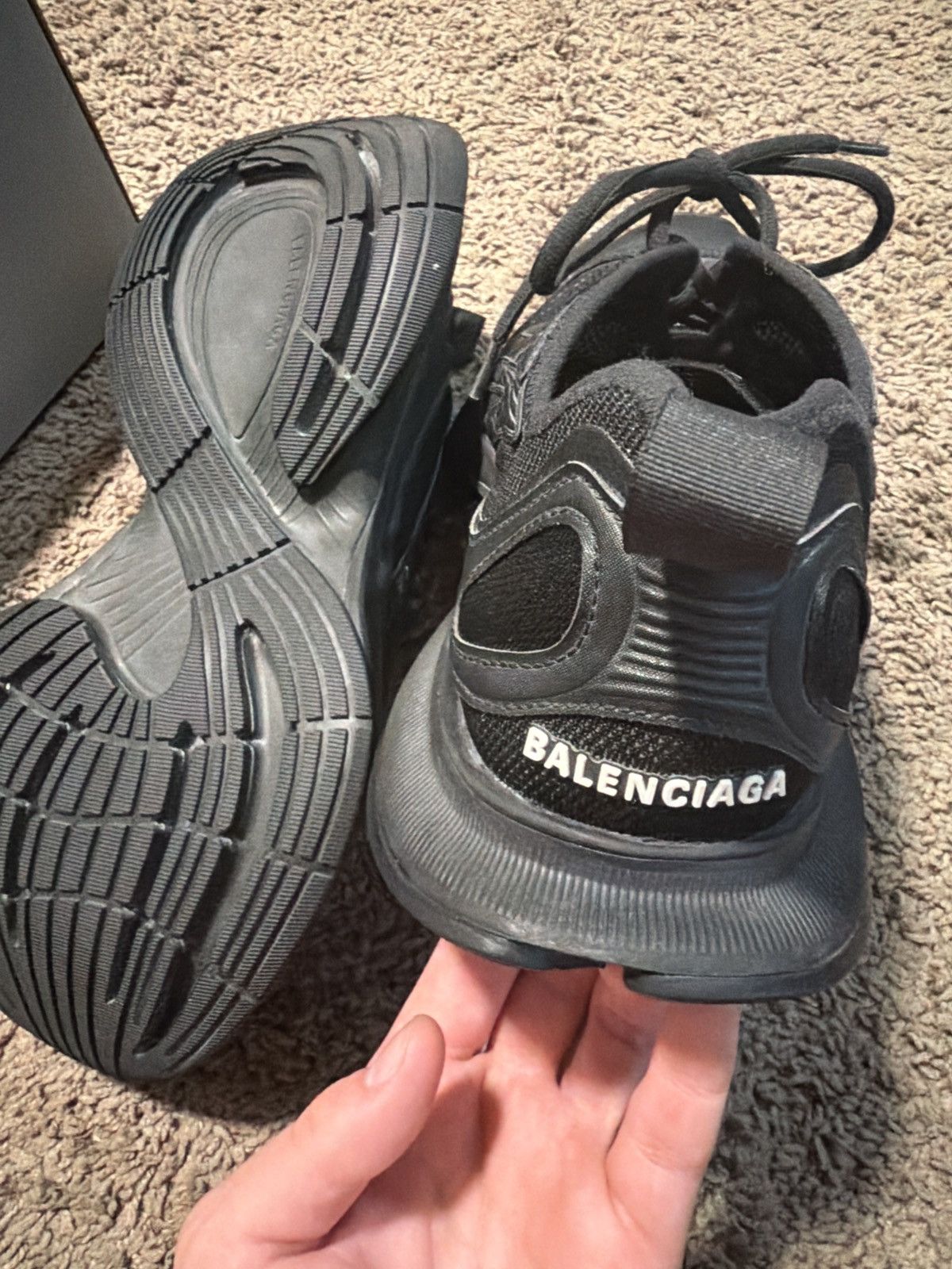 Balenciaga Balenciaga Circuit Sneaker Black Size US 10 / EU 43 - 3 Thumbnail