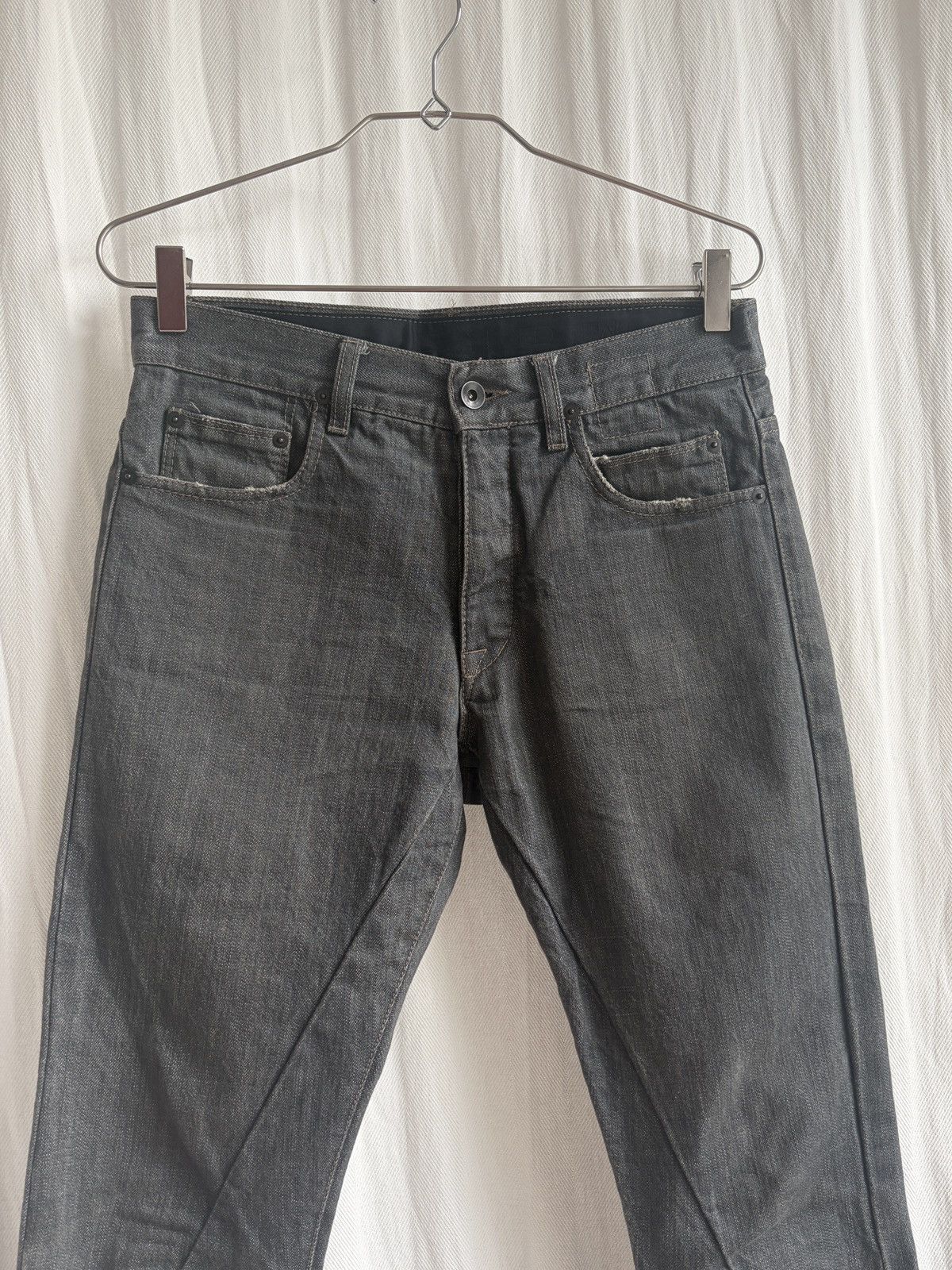 John Galliano DRKSHDW FW07 Detroit Cut Jeans Size US 29 - 2 Thumbnail