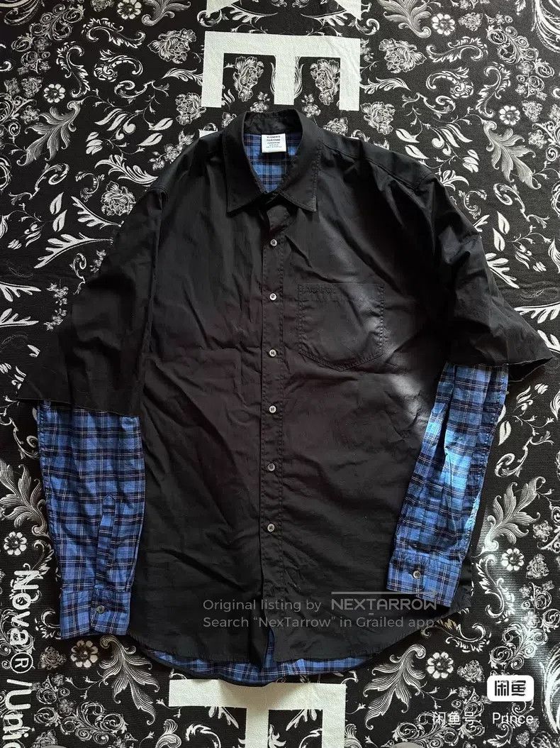 Vetements VETEMENTS Ghost and Goblins Fake Two-Piece Shirt Size US S / EU 44-46 / 1 - 2 Thumbnail