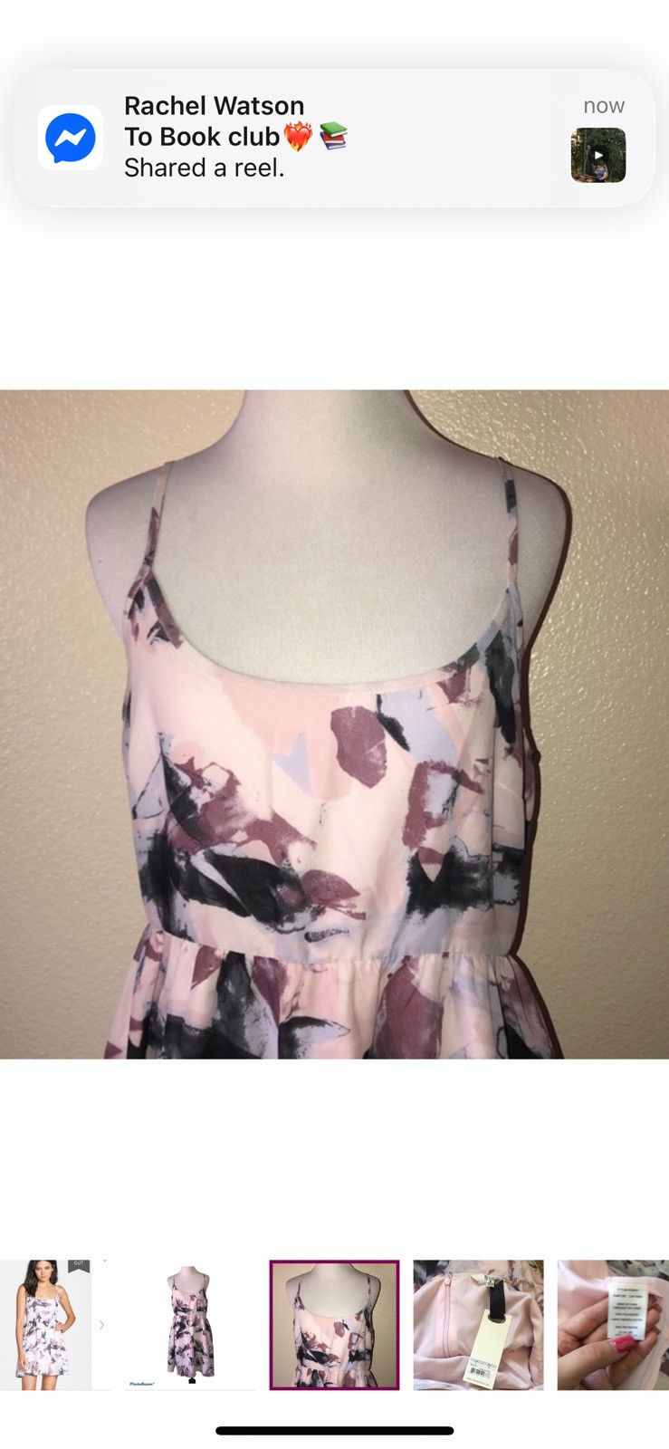 BB Dakota Bb Dakota quillen print babydoll dress size 6 Size M / US 6-8 / IT 42-44 - 4 Thumbnail