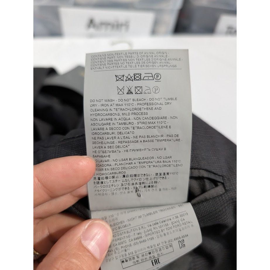 Tom Ford o1rshd1 Blazer Jacket in Black Size US S / EU 44-46 / 1 - 16 Thumbnail
