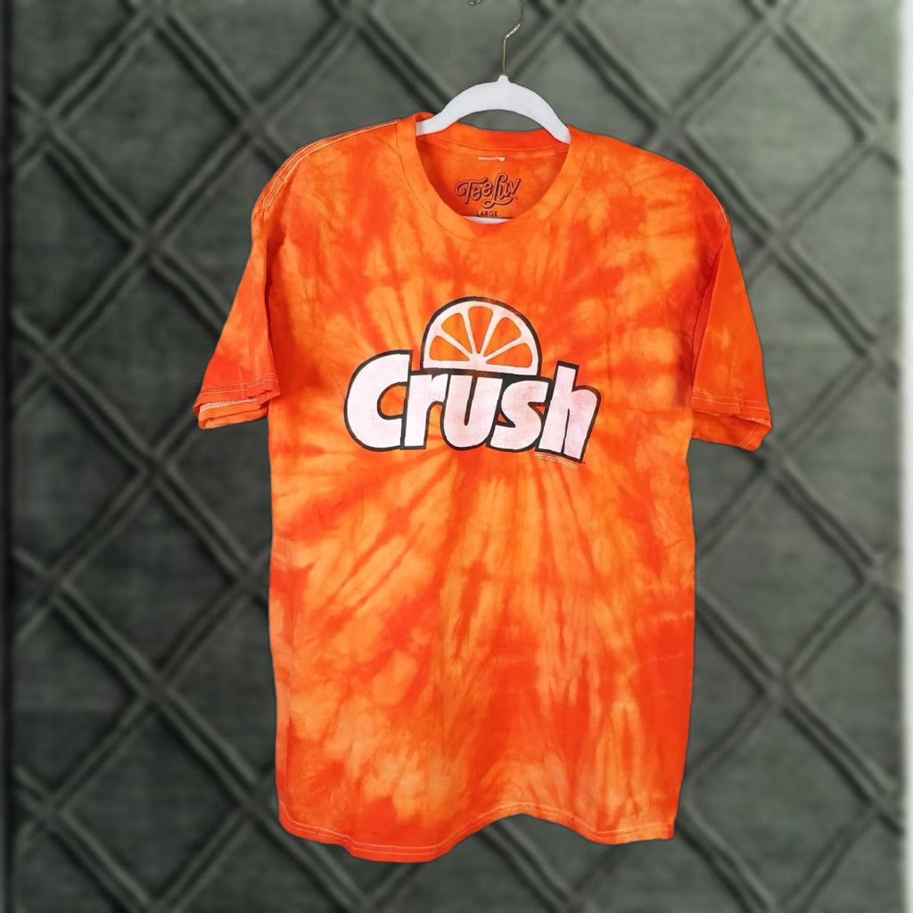 Vintage Sunkist T-Shirt Tie Dye AOP Adult Large L Orange 90s Classic Mens Size US L / EU 52-54 / 3 - 1 Thumbnail