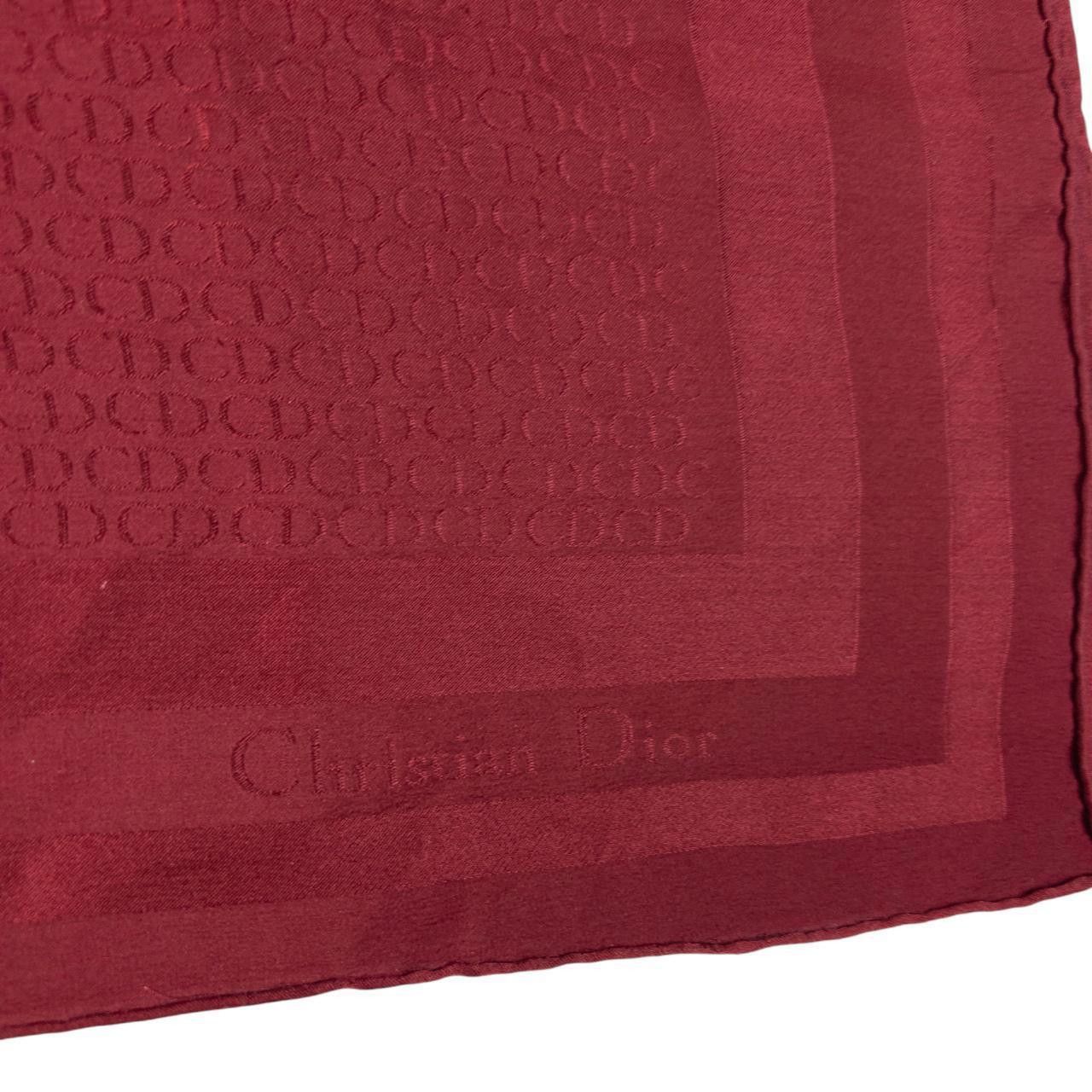 Dior Vintage Dior Monogram Silk Scarf Size ONE SIZE - 4 Thumbnail
