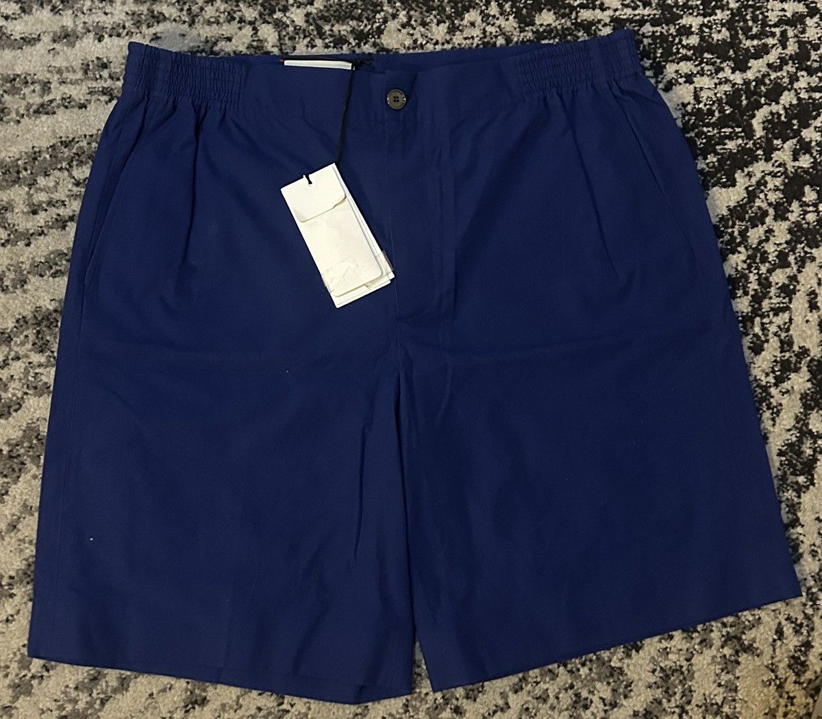 Gucci Gucci Heavy Cotton Popeline W/EMB Blue Print shorts Size US 36 / EU 52 - 10 Thumbnail