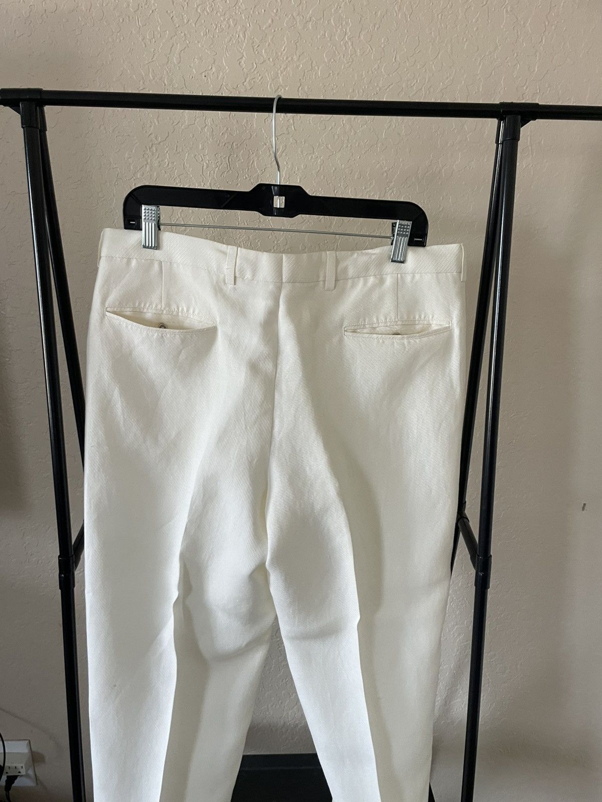 Armani Collezioni Textured FF dress trousers Size US 35 - 10 Thumbnail