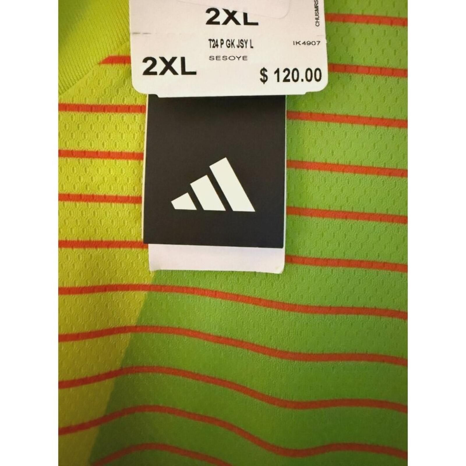 Adidas Adidas Goalkeeper Jersey Tiro 24 Slim | Medium | Retail $120 Size US M / EU 48-50 / 2 - 7 Thumbnail