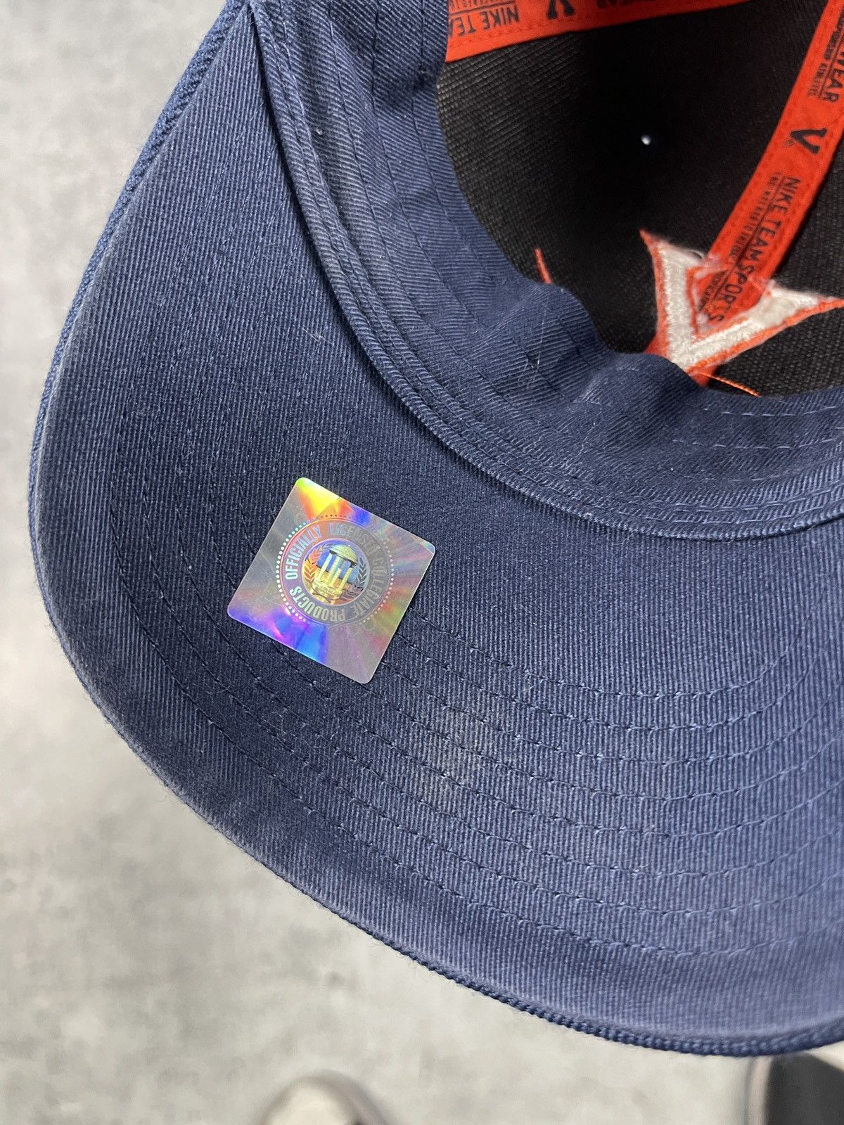 Nike × Vintage Nike vintage virginia cap Size ONE SIZE - 7 Thumbnail