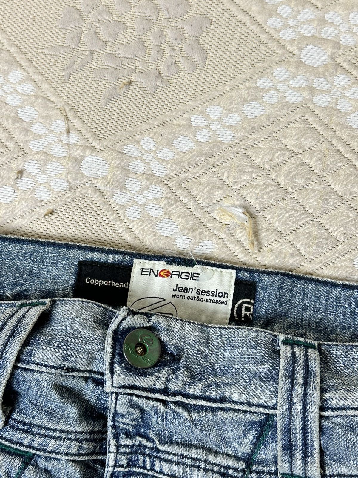 Energie 🔥 Vintage Energie Japan Jeans Mudwash Distressed Denim 30x30 Size US 30 / EU 46 - 6 Thumbnail