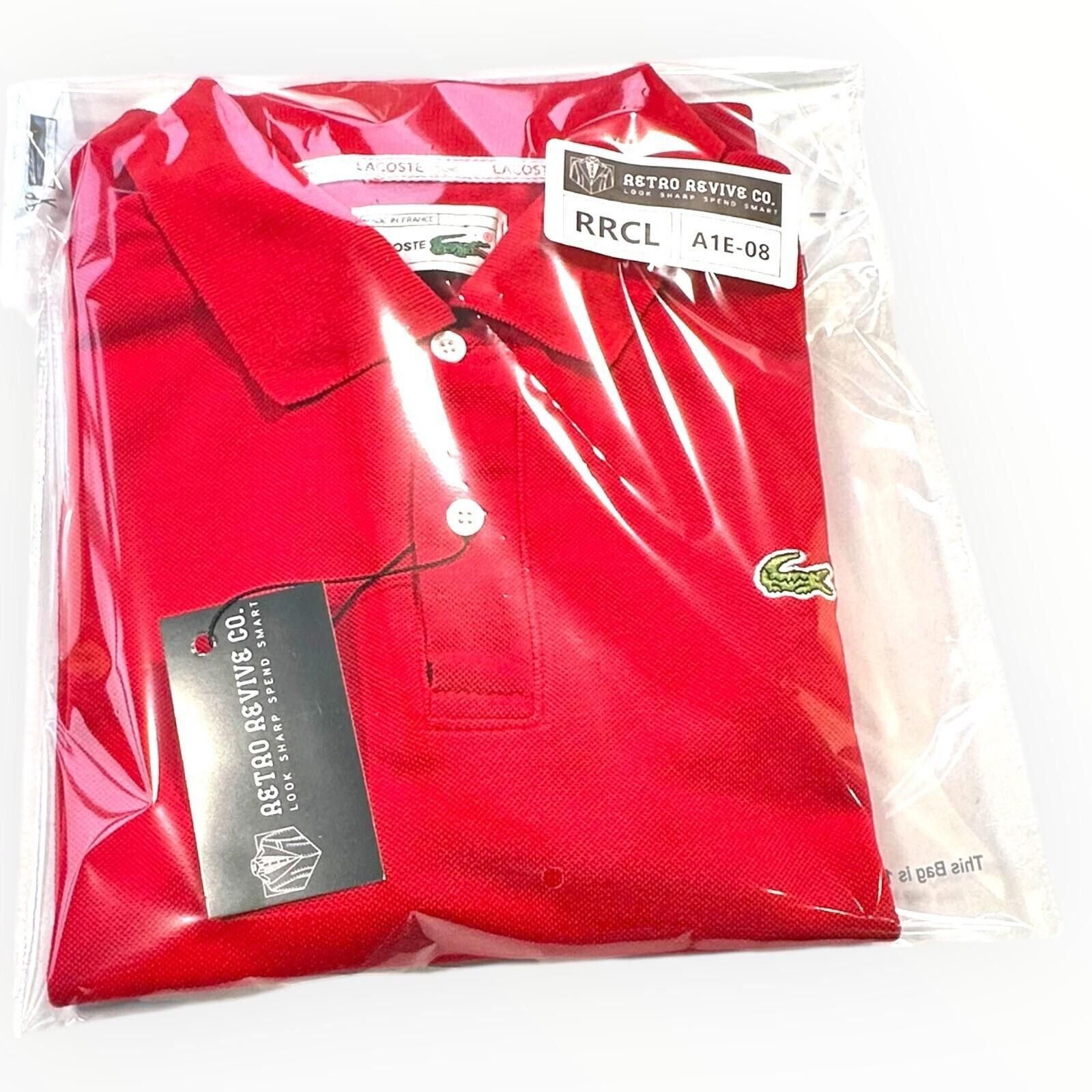 Lacoste Lacoste Polo Shirt Men's UK Size M Red Short Sleeve Size US M / EU 48-50 / 2 - 11 Thumbnail