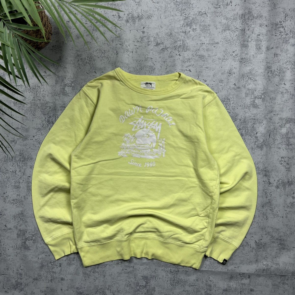 Stussy 00s Stussy Surf Style Vintage Y2K Big Logo Sweatshirt Size US M / EU 48-50 / 2 - 1 Thumbnail