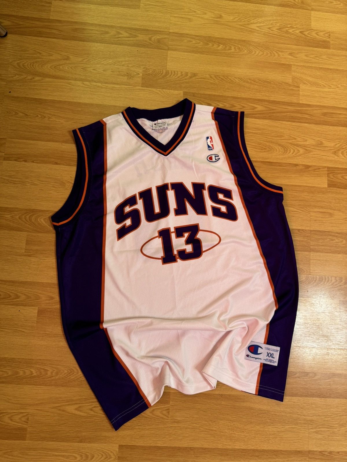 Champion 2004 Phoenix Suns Steve Nash Champion Basketball Jersey NBA Size US XXL / EU 58 / 5 - 2 Thumbnail