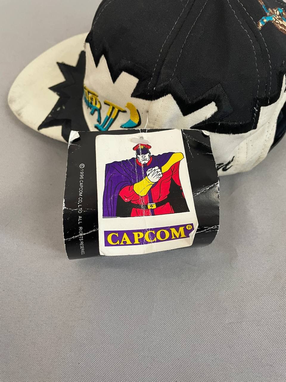 Vintage Street Fighter 2 Capcom Cap Vintage 1990s Size ONE SIZE - 8 Thumbnail