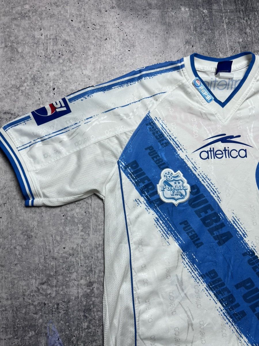 Vintage Vintage 1999/2000 Puebla FC Home Atletica Jersey Size XL Size US XL / EU 56 / 4 - 3 Thumbnail