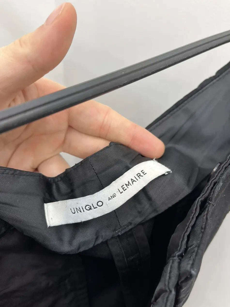 Lemaire × Uniqlo Lemaire x Uniqlo Cotton Baggy High Waist Cropped Pants Size US 34 / EU 50 - 3 Thumbnail