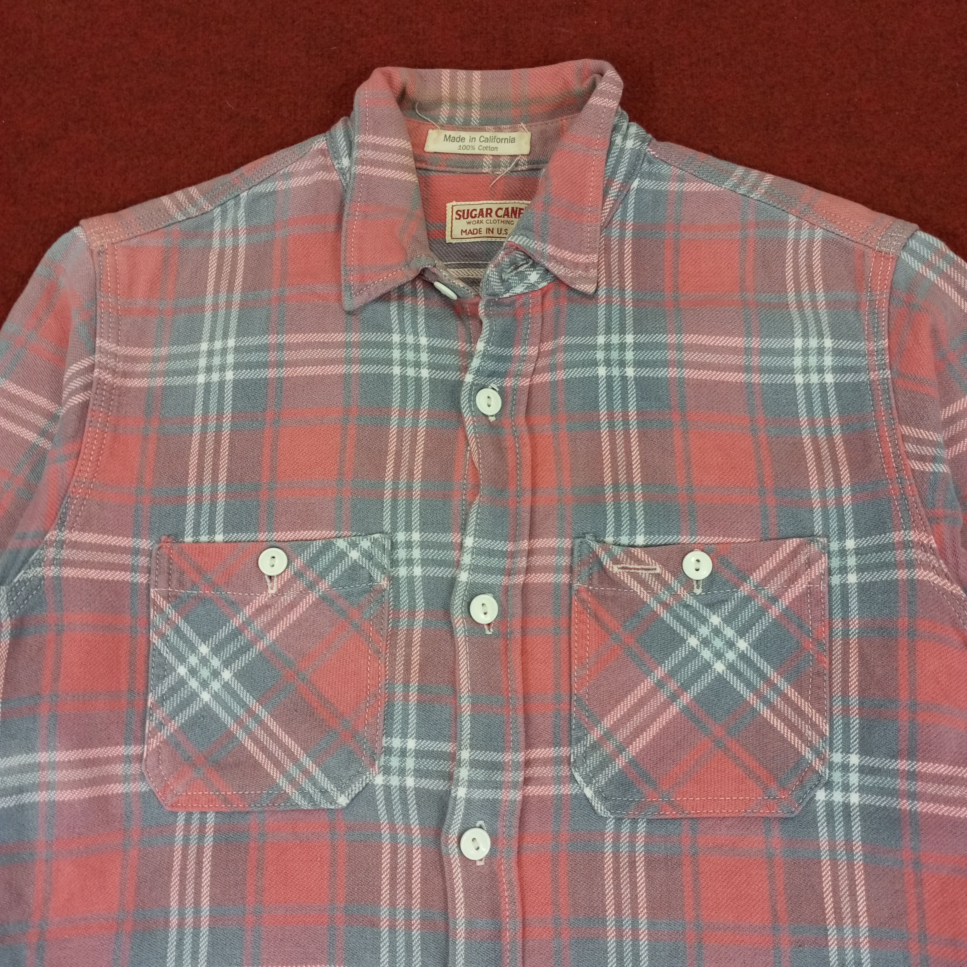 Japanese Brand × Sugar Cane × Vintage Sugar Cane Double Pocket Casual Style Shirt Size US M / EU 48-50 / 2 - 2 Thumbnail