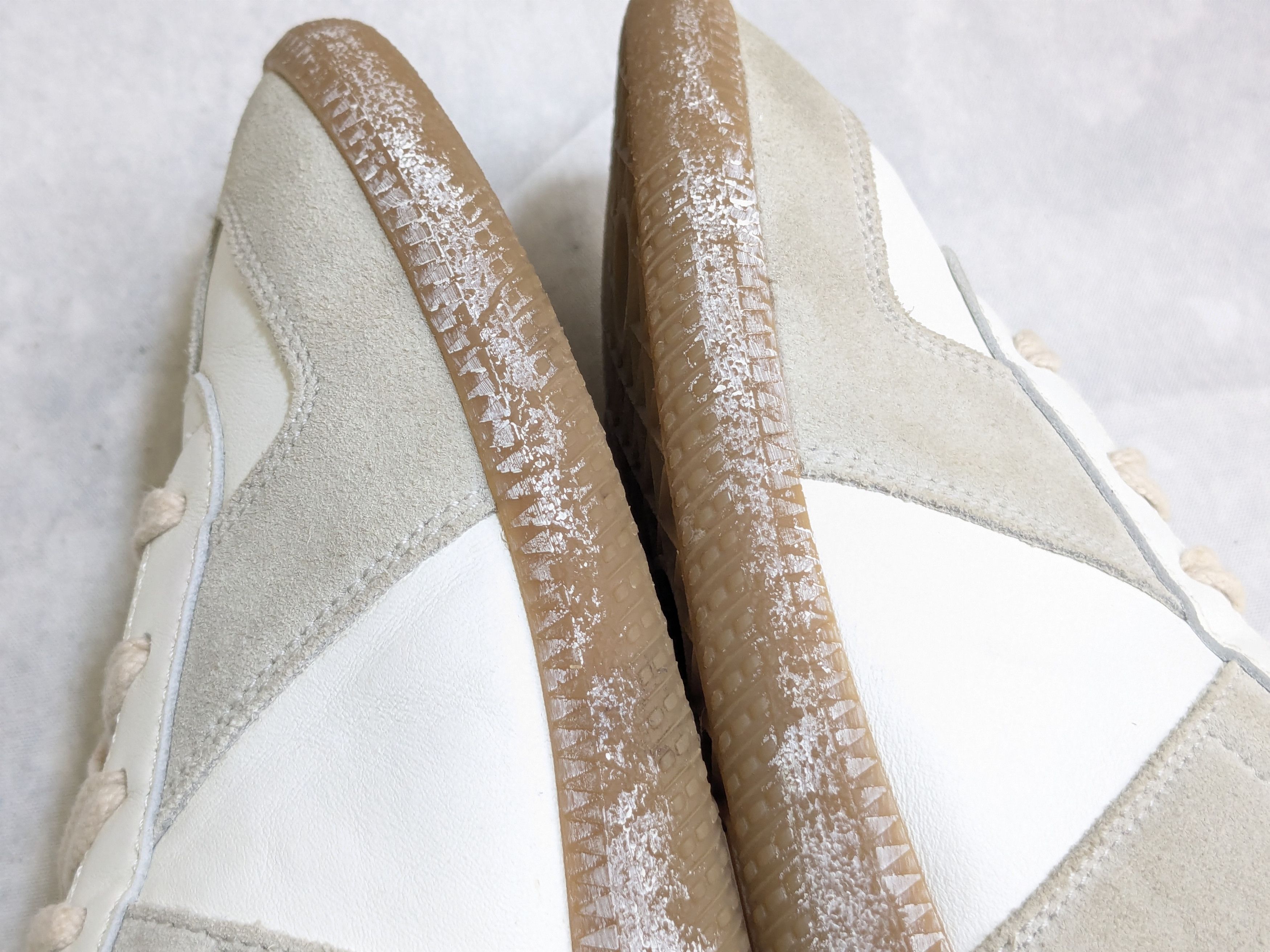 Maison Margiela Maison Margiela Replica GAT White Gray 7 40 Gum Low Size US 7 / EU 40 - 9 Thumbnail