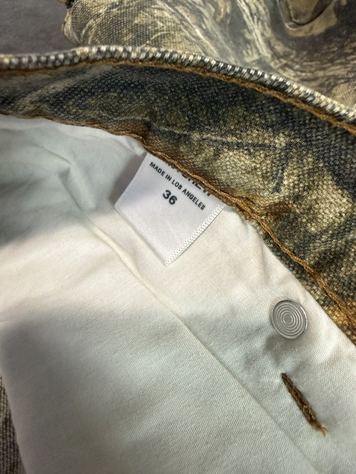 Mintcrew Mintcrew Woodland Camo Carpenter Pants Size US 36 / EU 52 - 4 Thumbnail